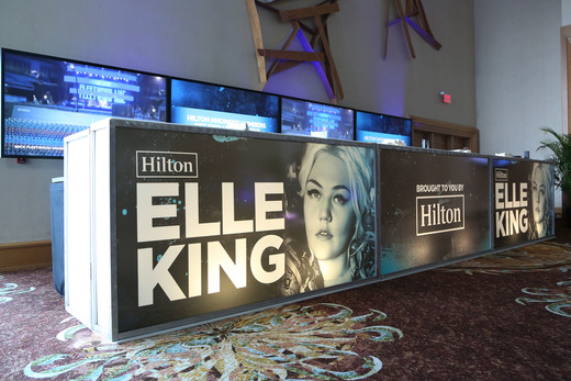 A general view of atmosphere at the Elle King performance for hundreds of fans and Hilton HHonors Members as part of the 2016 Hilton Concert Series at the Diplomat Resort & Spa on April 8, 2016 in Hollywood, Florida.