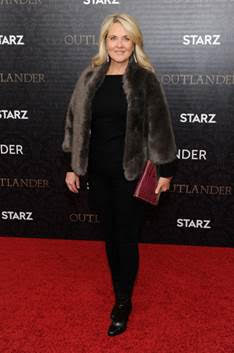 Author Cornelia Guest attends the “Outlander” book two premiere event at the American Museum of Natural History. 