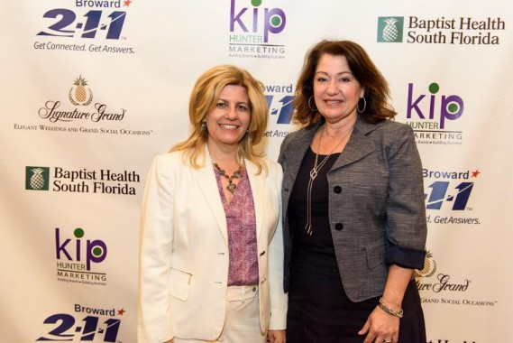 Jessica Lerner, SVP and COO of South Florida Community Care Network; and Susan Mansolillo, VP of Human Resources & Communications at South Florida Community Care Network