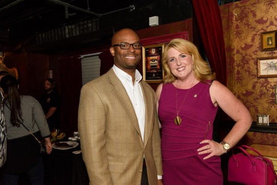 Tim Hogans, ‎Resource Supervisor at FPL, and Katherine Goldman, Director of Government & Community Relations at Baptist Health South Florida