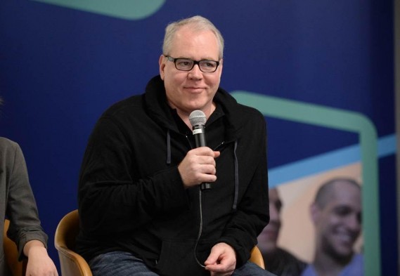 Bret Easton Ellis (esteemed writer of American Psycho & writer/director of upcoming Fullscreen original series ‘The Deleted’) discusses working with Fullscreen at the SVOD unveiling event at Fullscreen’s NYC headquarters on April 25, 2016.