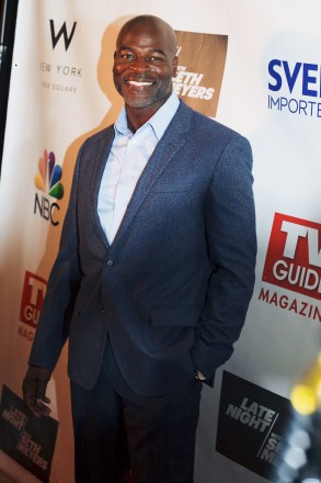 Hisham Tawfiq (The Blacklist) attends a party celebrating the new issue of TV Guide Magazine at The Living Room at The W New York - Times Square. CREDIT: MK Photography