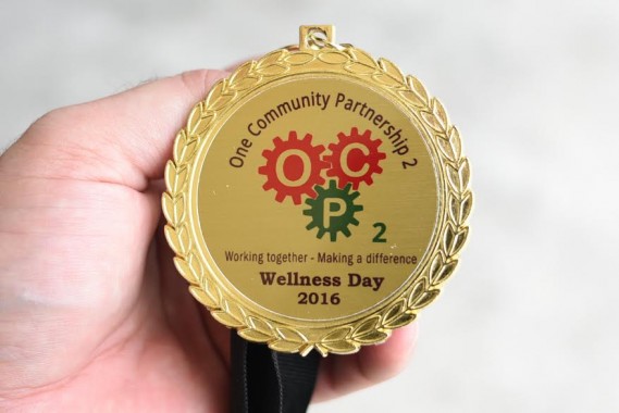 One Community Partnership2 medal