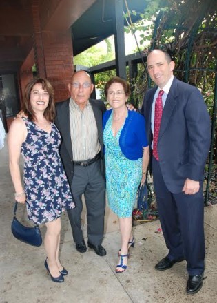 Ali and Andy Cagnetta, CEO of Transworld Business Advisors; with Dr. Joel and Susan Martin