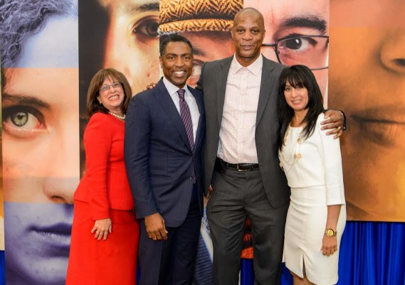 The Honorable Judge Ginger Lerner-Wren, Broward County Mental Health Court; Calvin Hughes, anchor at WPLG Local10; Darryl Strawberry, former Major League Baseball All-Star and World Series Champion, best-selling author and the Co-Founder of the Darryl Strawberry Recovery Center and Strawberry Ministries and Maria Hernandez, Vice President of Program Operations, United Way of Broward County