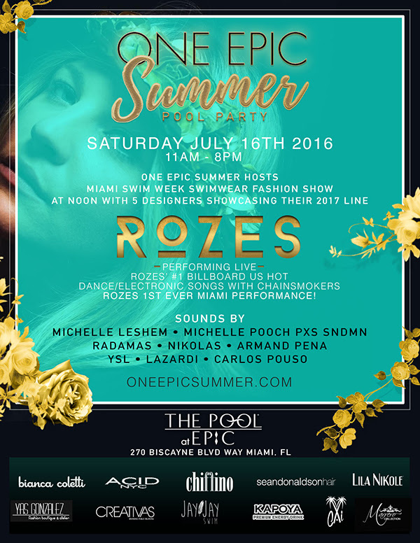One Epic Summer Pool Party Swim Week Style Premier Guide Miami