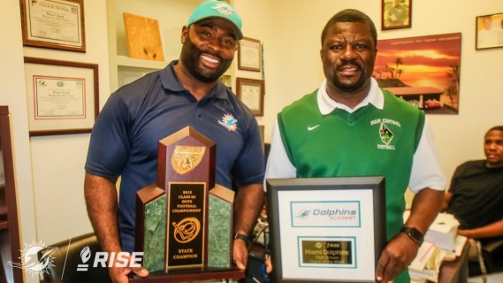 Miami Dolphins Announce Week Four Youth Programs Awards With Partner Ross Initiative in Sports for Equality (RISE)