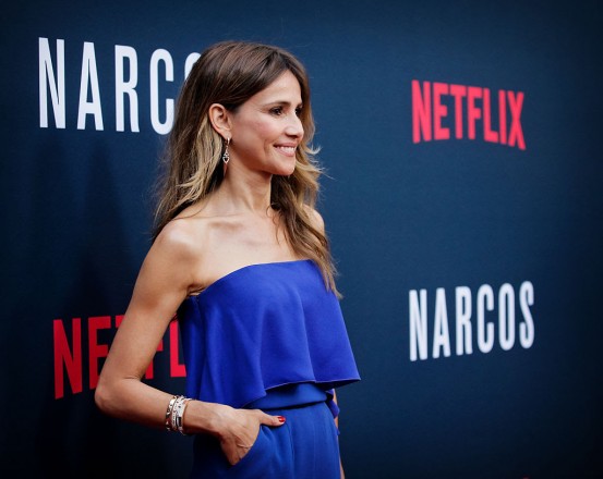 HOLLYWOOD, CA - AUGUST 24: (Editors Note: This image has been processed using digital filters) Goya Toledo attends the premiere of Netflix's 'Narcos' season 2 at ArcLight Cinemas on August 24, 2016 in Hollywood, California.  (Photo by Tibrina Hobson/WireImage)