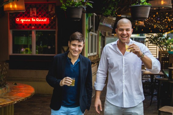 Hector Antunez, Owner of Baru Latin Bar, and Brian Mejia, Owner of Tu Candela Bar