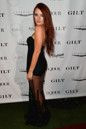 Singer Kendra Erika attends the DuJour Media, Gilt & JetSmarter party to kick off Art Basel at The Confidante on November 30, 2016 in Miami Beach, Florida. (Photo by Gustavo Caballero/Getty Images for DuJour)