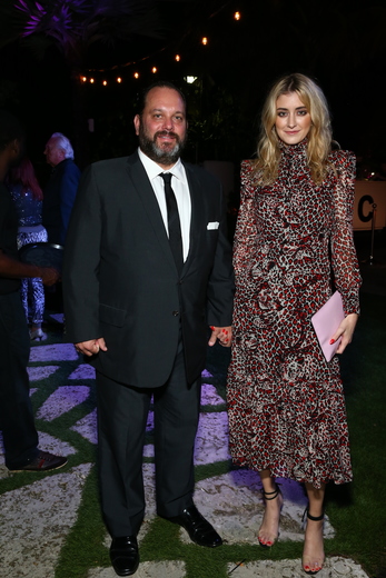 Andrew Heiberger CEO of Town Residential and Haily Lankau attend the DuJour Media, Gilt & JetSmarter party to kick off Art Basel at The Confidante on November 30, 2016 in Miami Beach, Florida. (Photo by Astrid Stawiarz/Getty Images for DuJour)