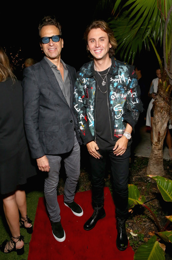 Dr. Richard Firshein and TheDishh.com founder Jonathan Cheban attend the DuJour Media, Gilt & JetSmarter party to kick off Art Basel at The Confidante on November 30, 2016 in Miami Beach, Florida. (Photo by Astrid Stawiarz/Getty Images for DuJour)
