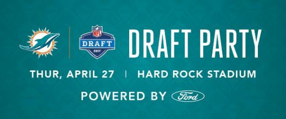 Miami Dolphins 2017 NFL Draft Party
