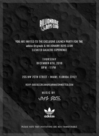 adidas Originals x Billionaire Boys Club Launch Party Miami