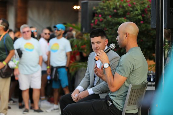 Miami Open Tournament Director James Blake Participates in OUT at the Open