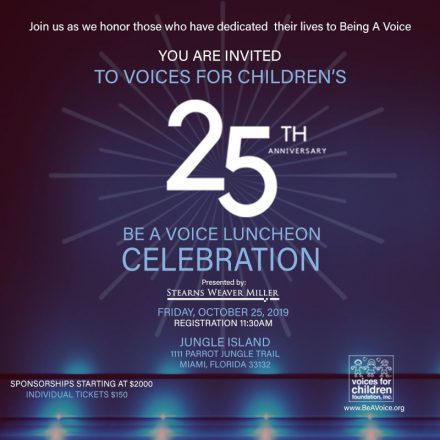 25th Anniversary Be A Voice Luncheon Celebration