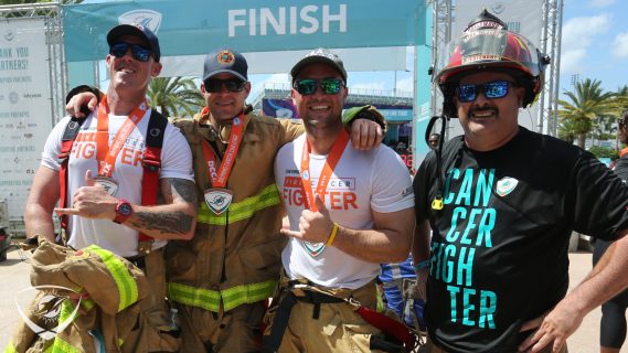 DCC 5K with fire fighters