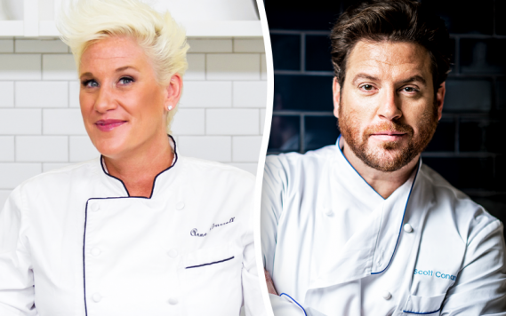 Dinner hosted by Anne Burrell and Scott Conant