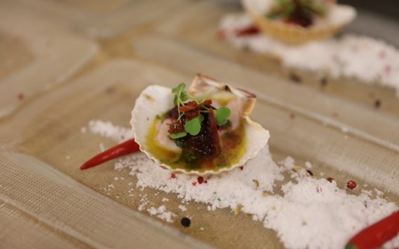 Dinner hosted by Marc Forgione and Jorlian Rivera