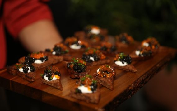 Dinner hosted by Marc Forgione and Jorlian Rivera