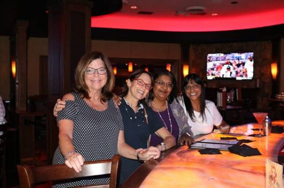 Eileen Ayres, Cindy Buckley, Neeta Shaw and Neena Nohnani