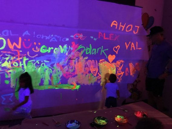 Miami Children's Museum Glow Party