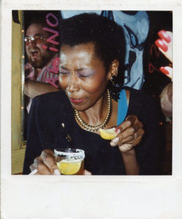 Family photos of Sandra Bush. © Mickalene Thomas. Courtesy of the artist.