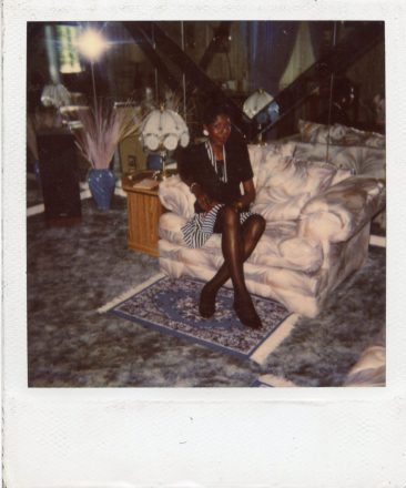 Family photos of Sandra Bush. © Mickalene Thomas. Courtesy of the artist.