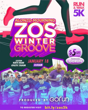 5th Annual Zo’s Winter Groove 5k Run/Walk