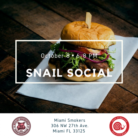 Slow Food Miami Snail Social 