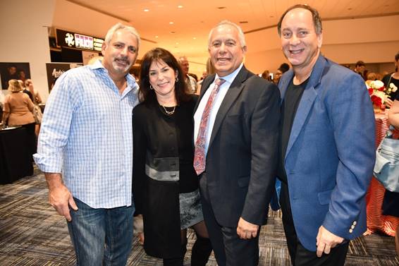 Vincent and Lisa Ann Ferreri, Barry Levy and Ron Lowther