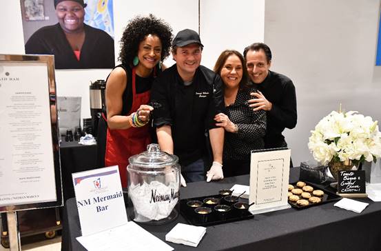 Traci Cloyd and The Mermaid Bar at Neiman Marcus team