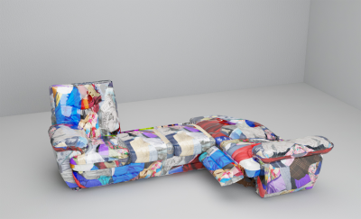 Balenciaga Sofa/ Harry Nuriev, 2019/ Courtesy of Balenciaga and Crosby Studios