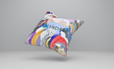Balenciaga Pillow/ Harry Nuriev, 2019/ Courtesy of Balenciaga and Crosby Studios