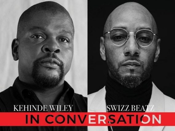 Kehinde Wiley and Kasseem Dean, a.k.a Swizz Beatz