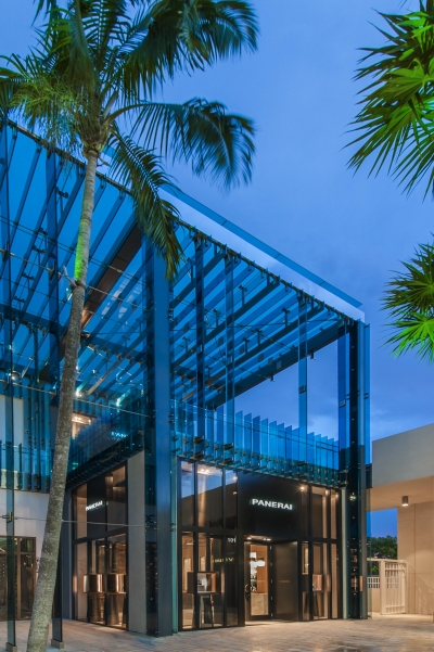 Panerai flagship boutique, Miami Design District/ Patricia Urquiola, 2015/ Courtesy of Panerai
