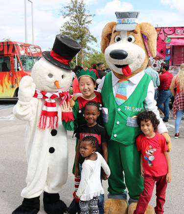 Tri-Rail’s Winter Wonderland is free family fun with lots of holiday activities