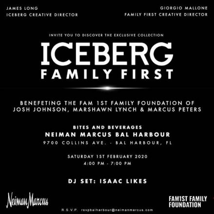 ICEBERG x FAMILY FIRST Event @ Neiman Marcus Bal Harbour