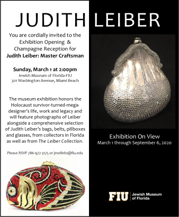 Judith Leiber Exhibition Opening