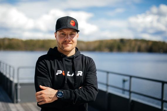 Racing Driver Valtteri Bottas Partners Up with Polar as Official Global Athlete