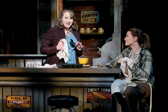 The Spitfire Grill, with Amy Miller Brennan (Best Supporting Actress, Musical) and Ashley Rose (Photo Credit: Samantha Mighdol)