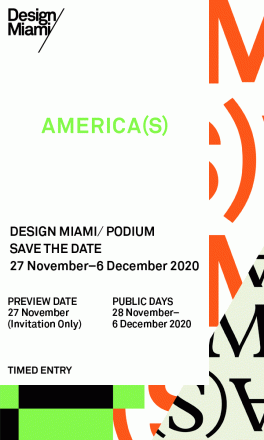 Design Miami/ Podium 2020
