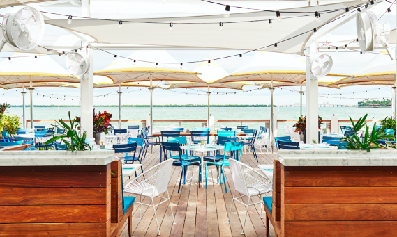 LIDO BAYSIDE GRILL AT THE STANDARD SPA, MIAMI BEACH