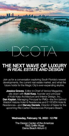 DCOTA in Dania Beach Hosts Annual WINTER MARKET for Design Professionals on February 16