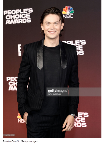 La Brea star Jack Martin Wears Hublot at the 2021 People’s Choice Awards
