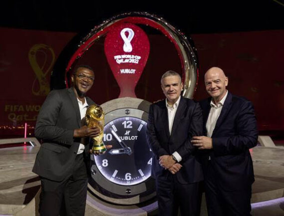 HUBLOT STARTS THE CLOCK – ONE YEAR TO GO UNTIL THE FIFA WORLD CUP QATAR 2022™ BEGINS!