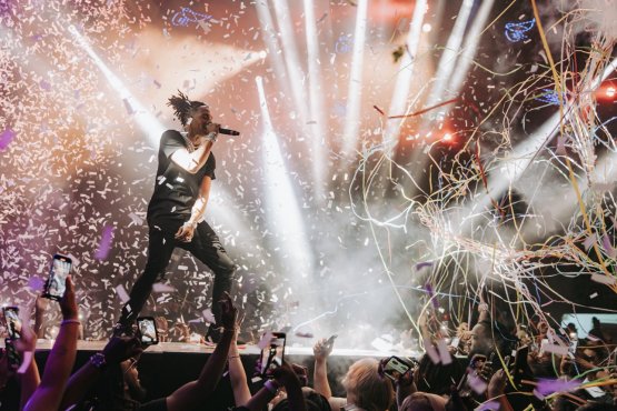 Lil Baby onstage at Drai’s Nightclub on Thursday, April 28, credit Radis Denphutaraphrechar Lil Baby onstage at Drai’s Nightclub on Thursday, April 28, credit Radis Denphutaraphrechar