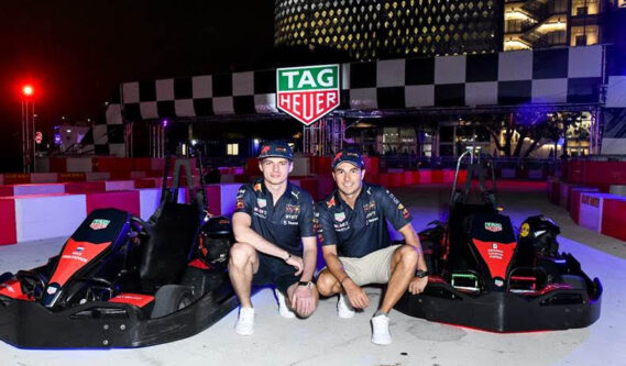 (From left to right) – Max Verstappen & Sergio “Checo” Perez, Photo Credit – Joe Schilborn