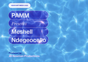 PAMM Presents Meshell Ndegeocello produced by Jill Newman Productions
