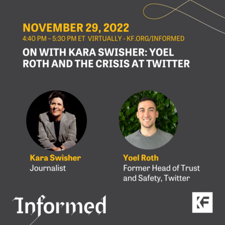 Kara Swisher interviews Yoel Roth @ INFORMED